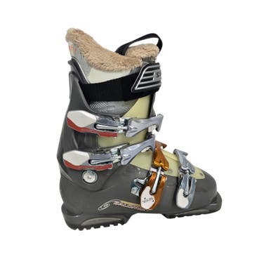 Used Salomon PERFORMA 8 Womens DH Ski Boot Grey 245 MP - M06.5 - W07.5 11406-S000108205
