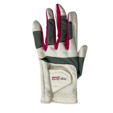 Used Top Flite Jr Golf Glove Pink And White SM 11406-S000108221