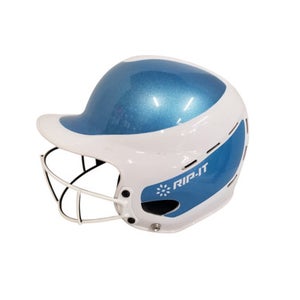 Used RIP-IT FP HELMET Batting Helmet w/Mask White S/M 11406-S000107730