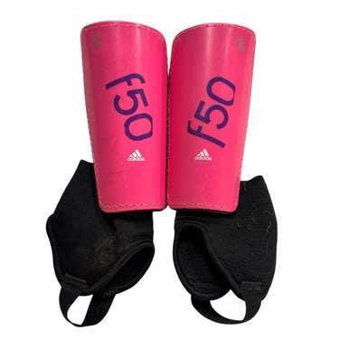 Used Adidas Soccer Shin Guards Youth Pink LG 11406-S000107731