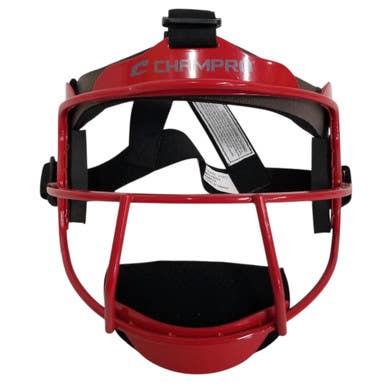 Used Champro FIELDERS MASK BB/SB Fielders Mask Red One Size 11406-S000107736