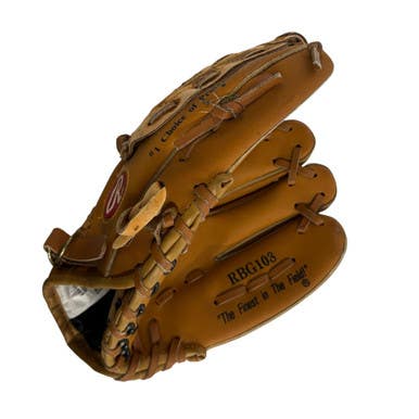 Used Rawlings RBG108 BB/SB Glove T-ball Tan 10" 11406-S000107745