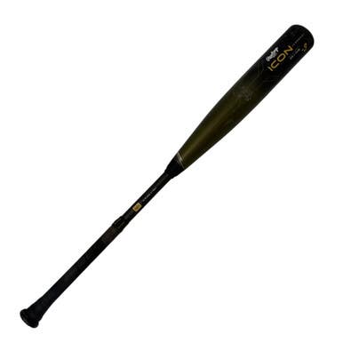 Used Rawlings ICON CARBON BB/SB High School -3 Bat 32" 11406-S000107761