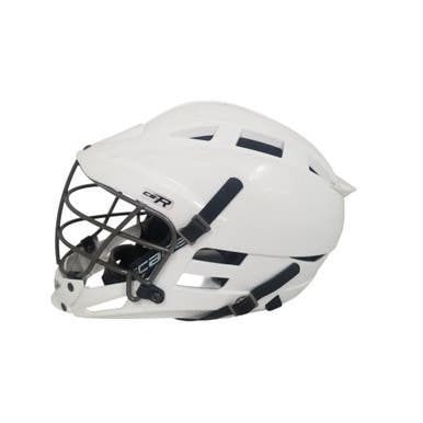 Used Cascade CS-R Lacrosse Helmet White One Size 11406-S000107783