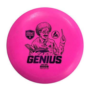 Used Discmania GENIUS Disc Golf Driver Pink 11406-S000107793