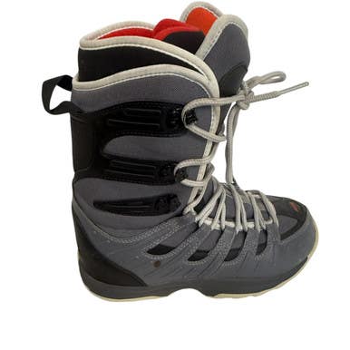 Used Ride BASE Mens Snowboard Boots Grey Senior 7 11406-S000108074