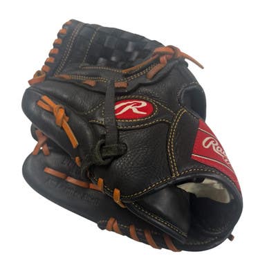 Used Rawlings PREMIUM PRO SERIES BB/SB Glove LH Throw Black 12" 11406-S000108118