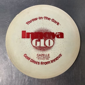 Used Innova THROW-IN-THE-DARK Disc Golf Driver White 10743-S000473398