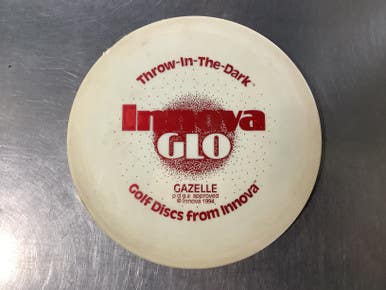 Used Innova THROW-IN-THE-DARK Disc Golf Driver White 10743-S000473398