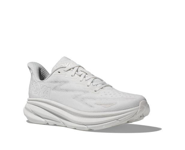 Hoka One One Clifton 9 1127896/WWH Sneakers Women's White Running Shoes FL4420