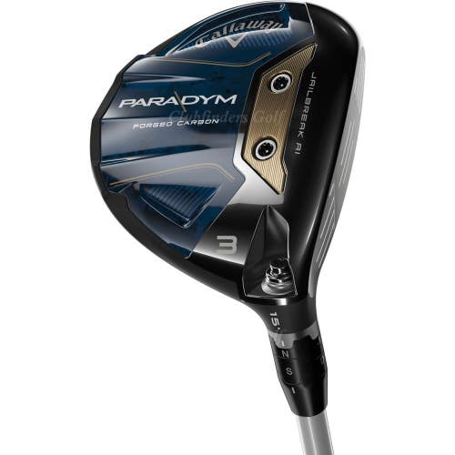 NEW Callaway Paradym 24 Fairway Wood 9 Aldila Ascent Blue 50 Seniors w/ HC