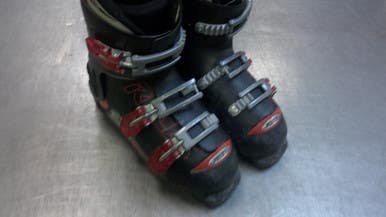 Used Roces IDEA Boys DH Ski Boot Black 225 MP - J04.5 - W5.5 11339-S000197053