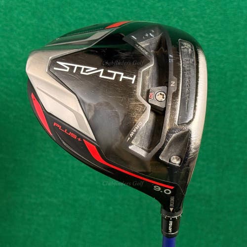 TaylorMade Stealth Plus+ 9 Driver Diamana S+ 62-X Graphite Extra Stiff w/HC