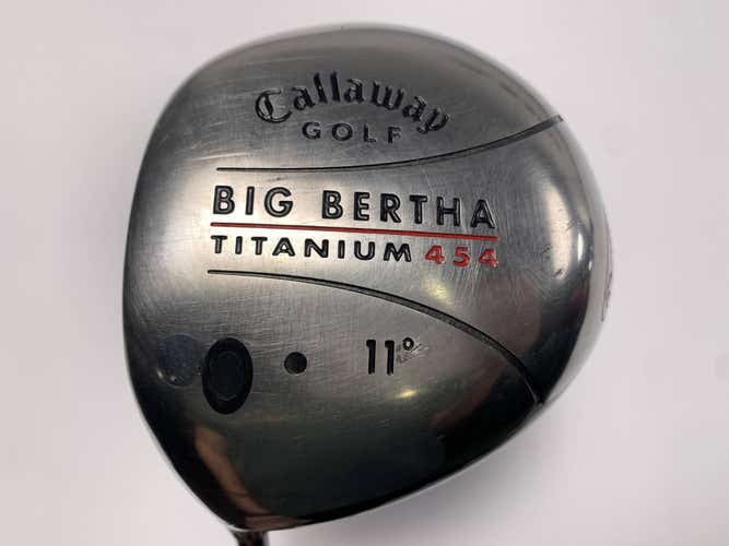 Callaway Big Bertha Titanium 454 Driver 11* RCH 65w Firm Graphite Mens LH