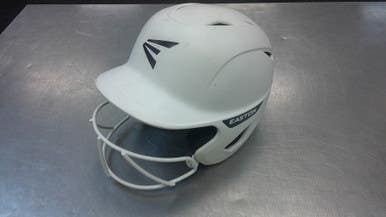 Used Easton HELMET Batting Helmet w/Mask White MD 11339-S000196751