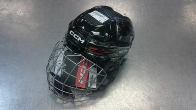 Used CCM TACKS 70 Helmet Cage Combo Black XS 11339-S000197323