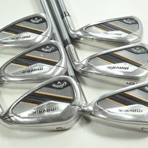 Callaway Mavrik 5-PW Iron Set Regular Flex RH Catalyst 5.5 65g Graphite # 207938