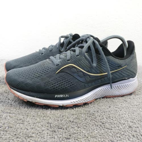 Saucony Guide 14 Womens Size 9 Running Shoes Gray Athletic Sneakers Low Top