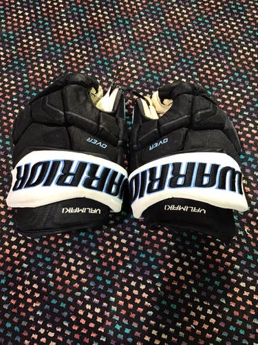Used Warrior Utah Valimaki Covert Pro Gloves 14" Pro Stock