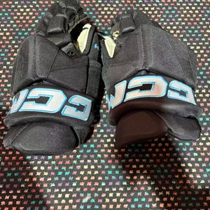 Utah Hockey Club CCM Tacks XF Pro Gloves 14" Pro Stock (Used)