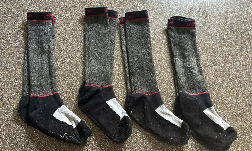 4 pairs TronX Cut-Resistant Performance Hockey Socks