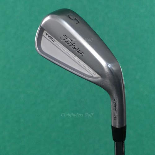 Titleist 2025 T150 Forged Single 5 Iron True Temper AMT Silver G2 Steel Stiff