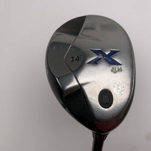 Callaway X 4 Hybrid 24* 80g Stiff Graphite Mens RH
