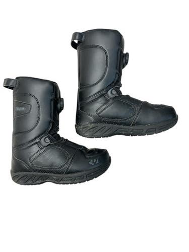 Used ThirtyTwo KIDS BOA Boys Snowboard Boots Black Junior 05 11835-S000202216