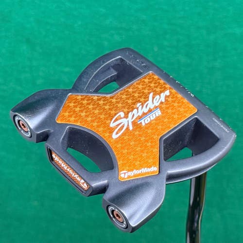 TaylorMade Spider Tour T7-CB DB Black 35" Mallet Putter W/Super Stroke & HC
