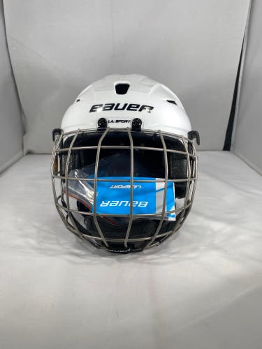 White Youth Bauer Lil Sport Helmet