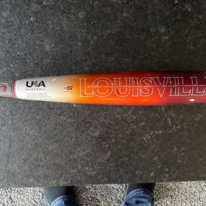 2023 Louisville Slugger Select PWR Hybrid USABat Certified Bat (-5) 27 oz 32" (Used)