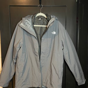 Grey/Black - The North Face Men’s Lone Peak Triclimate 2 Jacket (Like-New)