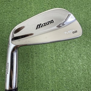 BENT Mizuno MP-68 Forged 5 Iron Dynamic Gold S300 Stiff Left Handed +1/2 Long