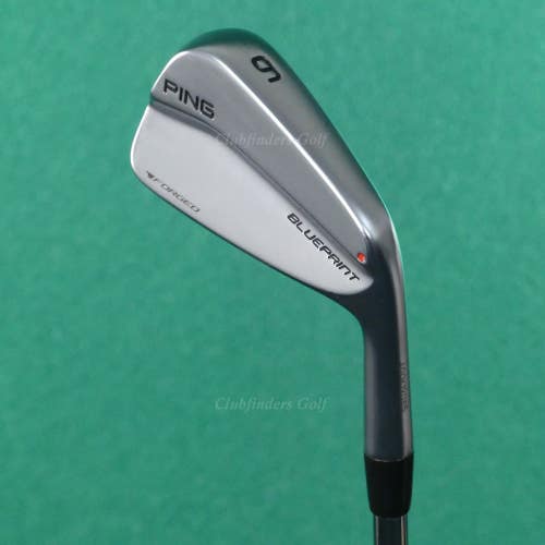 Ping Blueprint Forged Red Dot Single 6 Iron Project X Rifle 6.5 Steel X Stiff