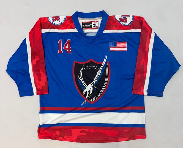 Breakaway Hockey Brooklyn Knighthawks Sublimated Jersey