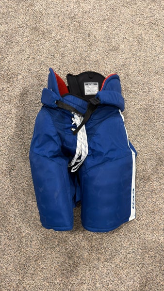 CCM HP45X Hockey Pants Pro Stock - LEAFS COLOR (Used)