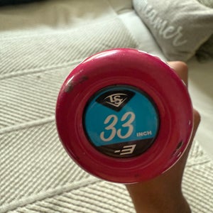 2025 Louisville Slugger Atlas Alloy BBCOR Certified Bat (-3) 30 oz 33" (New)