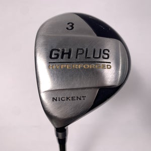 Nickent GH Plus 3 Fairway Wood 15* Aldila NV Green 65g Extra Stiff LH