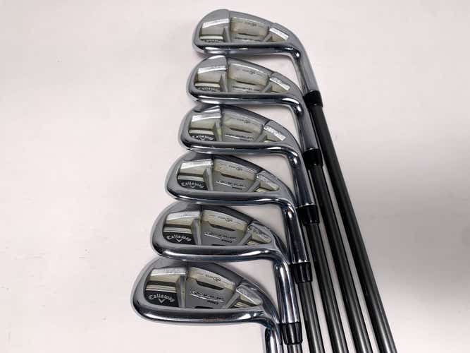 Callaway Rogue Pro Iron Set 6-PW+AW Aldila Synergy 60g Regular Graphite Mens RH