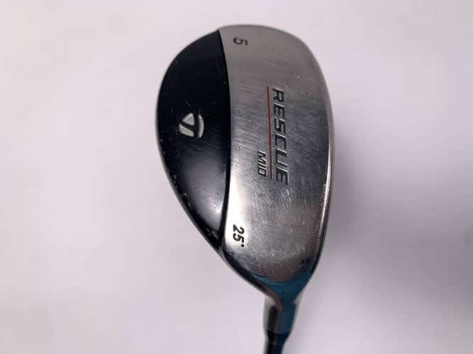TaylorMade Rescue Mid 5 Hybrid 25* Ultralite Regular Graphite Mens RH