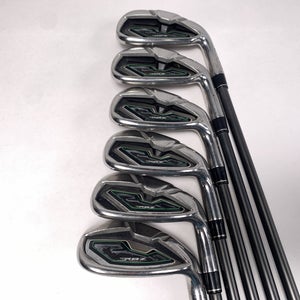 TaylorMade RocketBallz HP Iron Set 6-PW+GW RBZ 65g Regular Graphite Mens RH