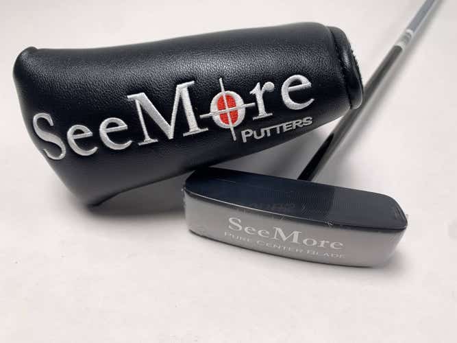 See More Pure Center Blade Putter 35" Mens RH HC NEW
