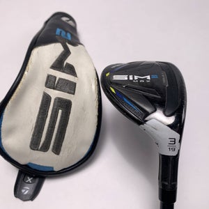 TaylorMade SIM2 MAX Rescue 3 Hybrid 19* Fujikura Ventus Blue 6R Regular RH HC