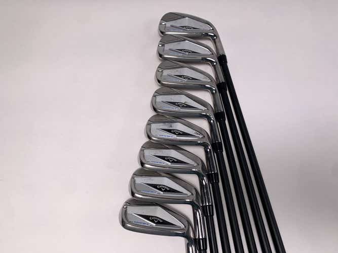 Callaway Paradym Ai Smoke HL Iron Set 5-PW+GW+SW Cypher Sixty 5.5 Regular RH