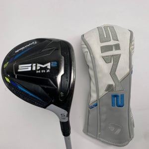 TaylorMade SIM2 MAX 5 Fairway Wood 18* Aldila NV Blue 45g Ladies RH HC