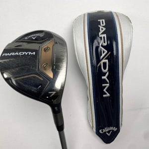 Callaway Paradym 7 Fairway Wood 21* Aldila Ascent Blue 50A 50g Senior RH HC