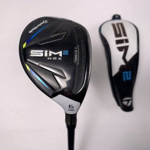 TaylorMade SIM2 MAX Rescue 6 Hybrid 28* Fujikura Ventus Blue 5A Senior RH HC
