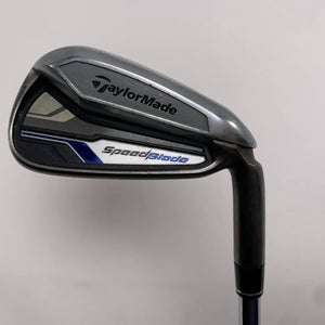 TaylorMade Speedblade Single 6 Iron SpeedBlade Stiff Graphite Mens RH