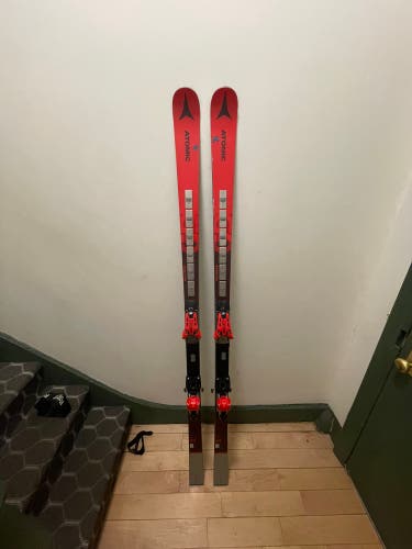 Men's 2021 Atomic Redster FIS GS 193 cm Racing Skis With Bindings Max Din 18 (Used)