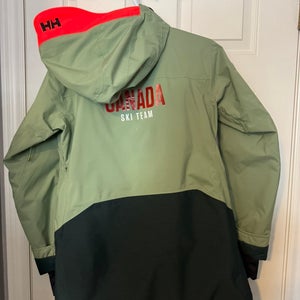 Green Women's Adult Medium Helly Hansen Jacket (Used)